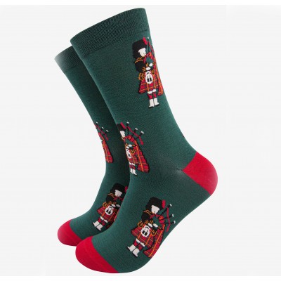 Socks (7-11) - Piper (Bottle Green)