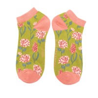 Trainer Socks (4-7) - Botany- SKT010 - (Olive)