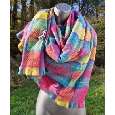 Mid Weight Waffle Check Wrap (M7883)